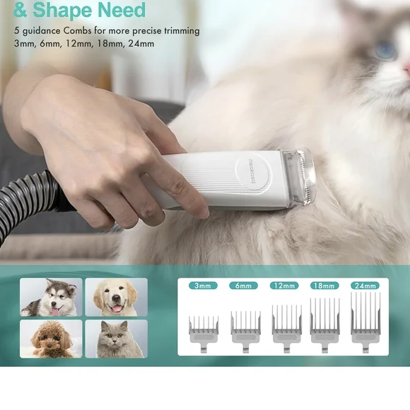 Neakasa Pet Grooming Vacuum Kit